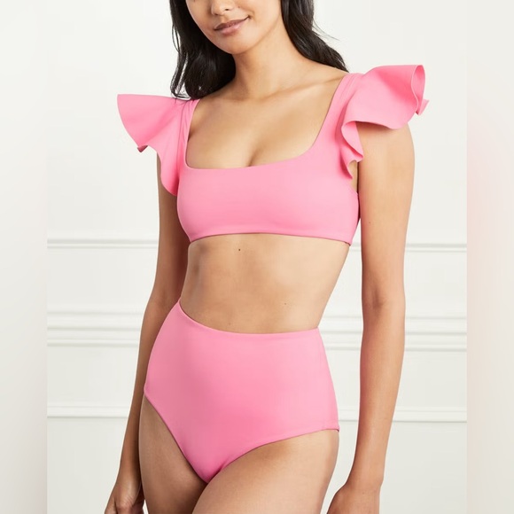 Hill House Vibrant Pink Swim Suit - Picture 1 of 6
